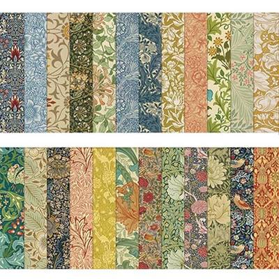 Vintage Flowers Scrapbook Paper Pad, 24 Sheets 6in Double Sided Aesthetic Patterned Origami for Journaling Collage Materials Cardstock Decor Gifts Crafts DIY Wrapping Folded Photo Album
