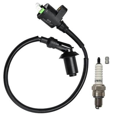 GY6 High Performance Racing Ignition Coil A7RTC Spark Plug Wire for SSR 125 50cc 110cc 125cc 150cc Engine Moped Scooter ATV Go Kart Pit Dirt Bike Motorcycle