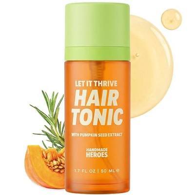 Handmade Heroes 100% Natural Rosemary Hair Tonic with Pumpkin Seed Extract for Hair Thinning - Hair Tonic for Men and Women - Thickening and Lusher Looking Hair