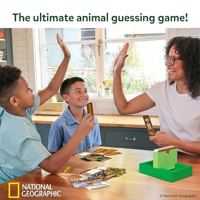 Skillmatics Guess in 10 – National Geographic Animals, Card Game for Kids | Educational Game for Families, Animal Trivia & Travel Game, Screen-Free Fun, Gifts for Kids Ages 6, 7, 8, 9 and Up
