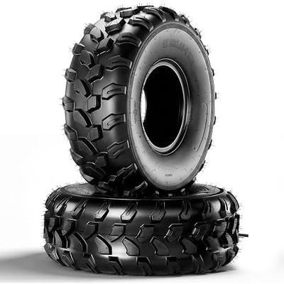 18x7-8 ATV Tires,6PR All-Terrain Tires,Tubeless,Pack of 2 | 18x7x8 Go Kart Sport Tires for Sand Mud Trail,Directional Tread,Include 2 Tires,not Wheel