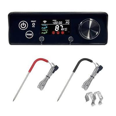 WiFi PID Controller for Pit Boss Pellet Grills with Rectangular Controller, Smart App Control, 4 PID Modes (A45/A70/A99/C99), Dual Meat Probes, Timer & Prime, Replacement Control Board