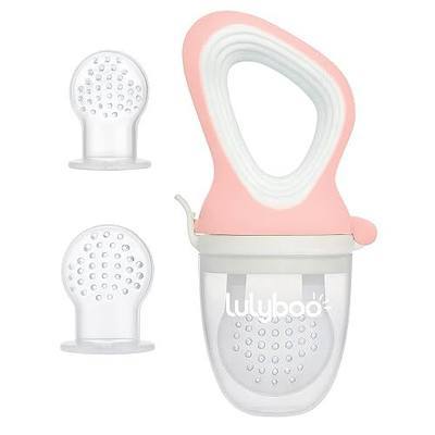 Lulyboo Infant to Toddler 3-Stage Self-Feeder Set Silicone Tips | BPA-Free, Ergonomic Handle, Safe Choking-Free Feeding for Baby and Toddler Ages 4-24 Months, Perfect for Soft Foods Independent Eating