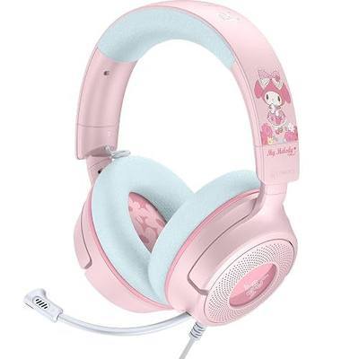 Razer Kraken V4 X Wired USB-C & Type A Gaming Headset, My Melody Edition | Cardioid Mic, Memory Foam Cushions, Chroma RGB Lighting, For PC, Mac, PS5, Nintendo Switch 2