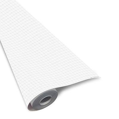 Geyer Instructional 1 Inch Graph Paper Roll – 36” x 100’ Black Grid, Large Format Blueprint Paper, 24 lb Bond for Classroom, STEM, Math & Design Projects