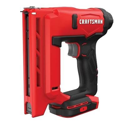 CRAFTSMAN V20 Staple Gun, 3/8 in. Wide Crown Stapler, Cordless Staple Gun Battery Powered, Tool Only (CMCN410B)