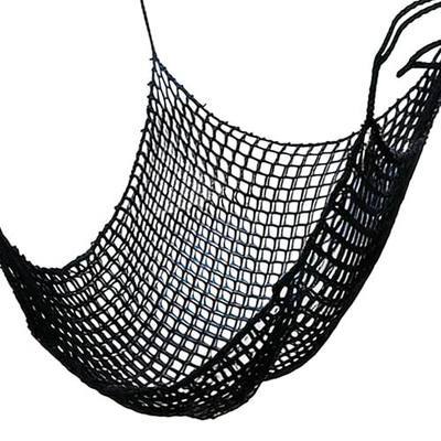 Climbing Net for Kids, Double Layer Playground Safety Net, Climbing Cargo Net for Tree House, Backyard and Monkey Bars(Size:6.5FTx9.8FT(2Mx3M),Color:Black)
