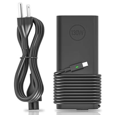 130W USB C Laptop Charger Compatible with Dell XPS 15 9520 9530 17 9720 9730, Precision 3470 3480 3490 3541 3551 3560 3561 3570, Latitude 5401 5411 5421 5431 5501 5511 5520 5521 5531