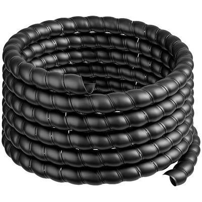 Hydraulic Hose Protector, 1/2" OD x 10' Length Spiral Wrap