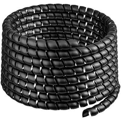 Hydraulic Hose Protector, 3/4" OD x 25' Length Spiral Wrap