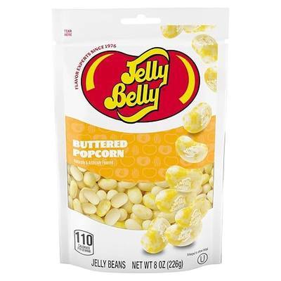 Jelly Belly Buttered Popcorn Jelly Beans - 8 oz Pouch Bag - Genuine, Official, Straight from the Source