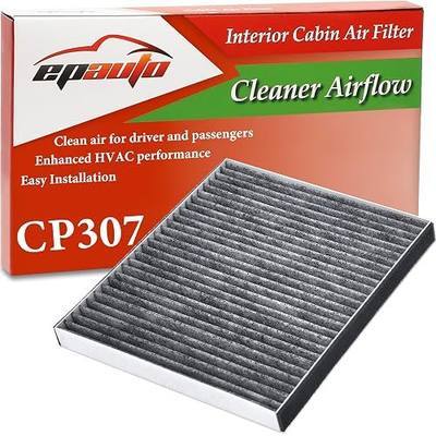 EPAuto CP307 (CF12307) Cabin Air Filter Replacement for Jeep | Jeep Cherokee (2019-2023)