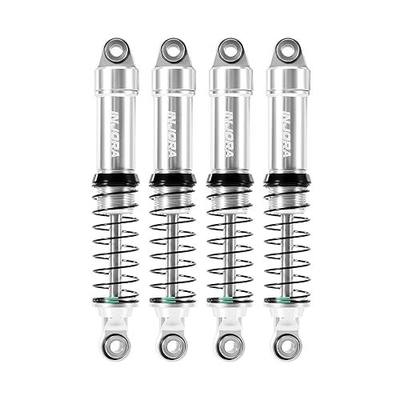 INJORA LS 59mm Aluminum Oil Shocks for 1/18 TRX4M (Silver)