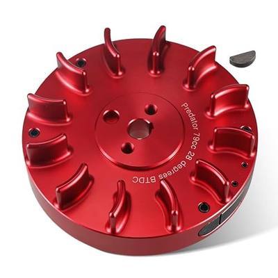 Billet Aluminum Flywheel For Predator 79cc 98cc Motors Mini Bike Performance Parts Red