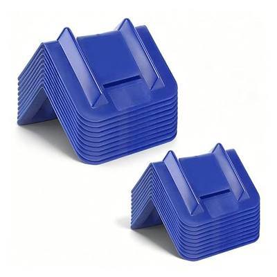 ANLULOAD Cargo Corner Protectors,12 * 8 * 8In, Edge Protectors Flatbed. | Chain, Ratchet Strap Plastic Corner Protectors for Cargo Load.20pack