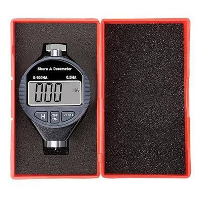 Uharbour Digital Shore Type A Durometer, 0-100HA Hardness Tester | 0.1HA Resolution Hardness Meter with Large LCD for Rubber, Plastic & Leather