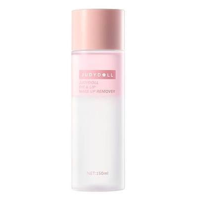 JUDYDOLL Eye & Lip Make Up Remover- Removal of Heavy Makeup,Gentle Cleanser Iron Mascara&Waterproof Makeup, Plant Formula with No Irritation, Fast, Safe&Easy, Sensitive Skin Friendly
