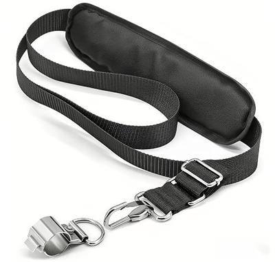 Trimmer Strap for Weed Eater, Grass Trimmer Shoulder Strap with Upgraded Metal Hook, Weed Eater Strap Compatible with EGO/Greenworks/DEWALT String Trimmer, Leaf Blower, Ergonomic Comfort for Yard Work