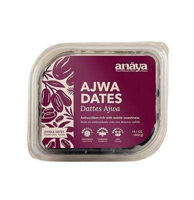 Anaya Premium Ajwa Dates 400g – Fresh, 100% Natural, No Added Sugar, Gluten‑Free, Additive‑Free, Non‑GMO, Vegan & Halal Healthy Snack – Premium Dates from the Madinah, Saudi Arabia