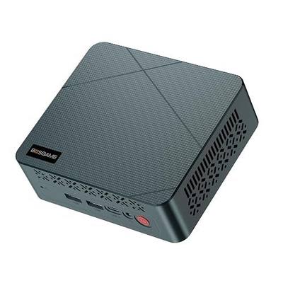 BOSGAME E2 Mini PC, AMD Ryzen 5 3500U, 16GB DDR4 RAM 512GB NVMe SSD | Desktop Computer 4K Triple Display via Dual HDMI & USB-C, WiFi 5, BT 5.0, Small Form Factor Business Office PC