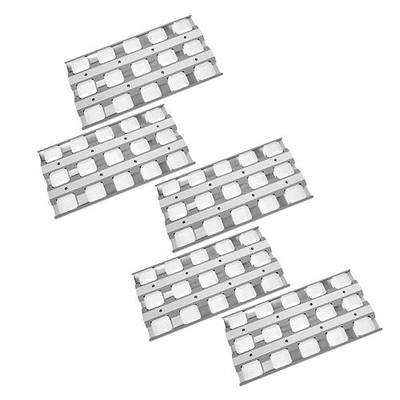 Ceramic Briquette Flame Tamer Set for C2 Model 42-Inch Grills, Heat Plates for Coyote Grill Replacement Parts,5-Piece with 304 Stainless Steel Tray