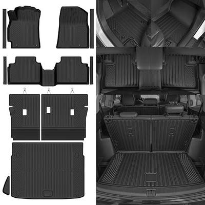 Custom Fit Floor Mats for Kia K4 Hatchback 2026 | All Weather TPE Floor Liner & Trunk Mat & Backrest Protectors & Door Sill Guard | Odorless Full Set Interior Accessories