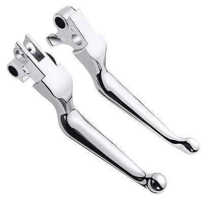 PBYMT Motorcycle Brake Clutch Lever Fit for Harley '96-'03 XL, '96-'07 Touring Models, '96-14 Softail, '96-'17 Dyna (Except '16-'17 FXDLS), Chrome