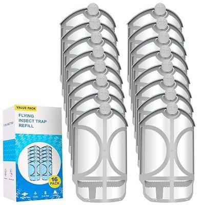 16 Pack Flying Trap Refills Compatible with Flying Insect Trap Refill, Insect Replacement Kit for M364 M364A and Max Fully Compatible Size