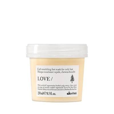 Davines LOVE/Curl Hair Mask, Extra Nourishing & Conditioning Treatment for Wavy to Curly Hair - Deeply Hydrates & Restores Elasticity - Intense Softness for Workable, Tamed Curls