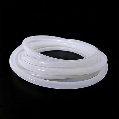 Pure Silicone Tubing, 5/16" ID x 7/16" OD x 10 FT, Flexible Food-Grade Tubing, High Temp Resistant, Multipurpose Tube For Home Brewing, Wine making, Aquaponics, Air Hose