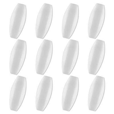12Pcs PTFE Coated Magnetic Stir Bars, Olive Shape, Magnetic Stir Rod 15mm/0.59inch