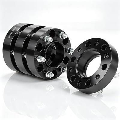 6x5.5 Wheel Spacers 1.5 inch Compatible with Ford Ranger 2011-2024, Bronco 2021-2024, 6x139.7 mm Hubcentric Wheel spacers with Lip 6 Lugs 93.1 mm Hub Bore M12x1.5 Studs Wheel Spacer | Wheel Spacers Adapters