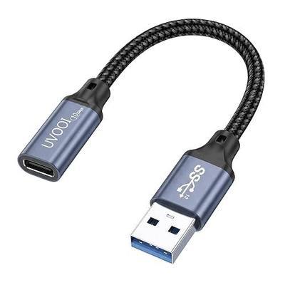 USB C Female to USB A Male Adapter 10Gbps Data Transfer Cable 60W&3A | USB Male to USB C Female Adapter USB 3.2 Gen 2 Type C OTG Charging Compatible for Flash Disk, Laptop, PC, Charger, Quest Link