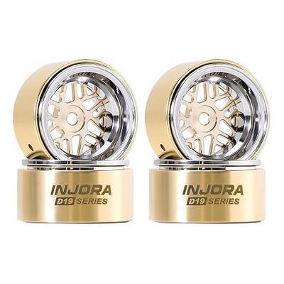 INJORA D19 0.7" ModuWheel Wheels for Axial SCX30 Redcat Ascent-32 (MW7006)