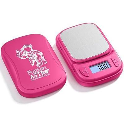 Fuzion Digital Pocket Gram Scale 500g x 0.01g, Small Food Scale ASTRO-500 | Astronaut-themed Jewelry Scale, High Precision, Tare Function, Batteries Included for Jewelry, Gold, Coins, Coffee, Powder