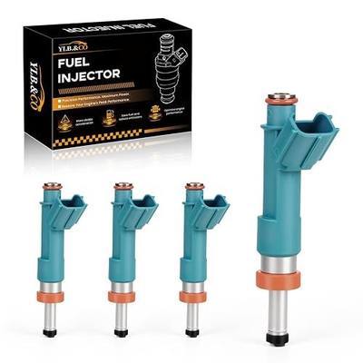 12 Holes Fuel Injectors 23209-39195 Compatible with Lexus CT200H 1.8L 2011-2017, Compatible with Toyota Prius Prius V Prius Plug-In 1.8L 2010-2015, Replaces 23250-37020 23250-37021 23209-39196