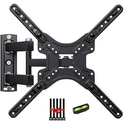 TV Wall Mount for Most 14-60 Inch TVs, Full Motion TV Mount with Perfect Center Design, Extension Tilt Swivel TV Mount Articulating Mount Max 400x400mm