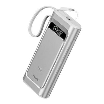 TALIX Laptop Power Bank, 20000mAh Portable Charger 190W Total Output, 3-Port Fast Charging (140W Max), Built-in USB-C Cable,High-Capacity External Battery Pack for MacBook,Dell,Computer,iPad,iPhone 17
