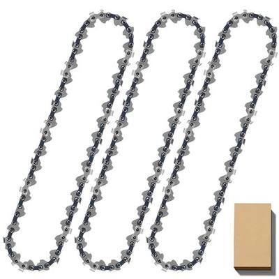 16" Replacement Chain for Dewalt DCCS670, DCCS690 Chainsaw, 16 Inch Chainsaw Chain for EGO CS1611, CS1613, CS1610, for Worx WG385, for Toro 51850 and more, R56 (16 in 043" 56DL) 3Pcs