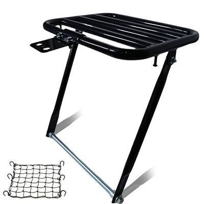 Heavy-Duty Rear Rack for Massimo Baja MB200 Warrior WR65, Mini Baja, Baja Heat, Baja Carbon 6.5 196cc HT65, MB165, 200lbs Load Capacity, Durable Design, Extended Axle & Installation Kit