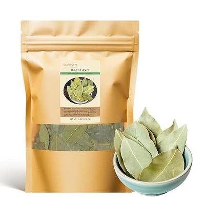 GoldenAnise Premium Bay Leaves Whole, Available in 2 oz, 4 oz, 8 oz, 1lb, Hand-Selected Dried Laurel Leaves for Cooking, Soups and Stews, Non-GMO Verified, All Natural & Gluten-Free, Aromatic Culinary Herbs (BAG, Ounce, 4)