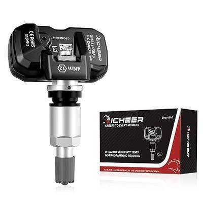 Richeer 1 PC Variable Angle TPMS Sensor for Ford F150 F250 Escape Focus | Pre-Programmed Tire Pressure Monitoring Sensor for Ford, Lincoln, Mazda, Mercury Models 315MHz OE 9L3Z1A189A, DE8T1A180A
