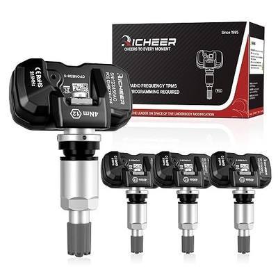 Richeer 4 PCS Variable Angle TPMS Sensor for Toyota Tacoma 4Runner RAV4 | Pre-Programmed Tire Pressure Monitoring Sensor for Toyota Lexus Scion Models 315MHz OE 4260733021, 4260733011