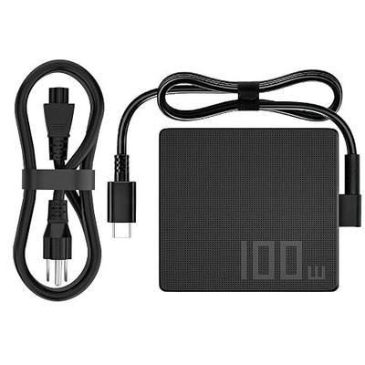 100W USB C Laptop Charger for ASUS ROG Ally Zenbook Chromebook Type C Power Supply