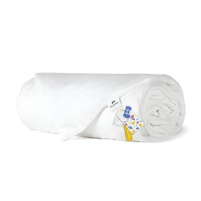 Kids Comforter Duvet Insert 47 x 59 in, Natural Tussah Silk Fill | 100% Cotton Shell, Lightweight Breathable All-Season Comfort, Soft Cozy Feel for Toddler Beds, Naps and Everyday Sleep