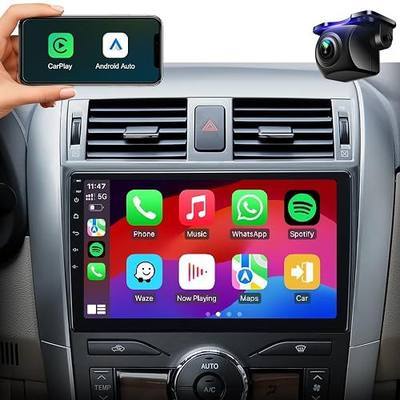 car Stereo Radio Upgrade for Toyota Corolla 2009 2010 2011 2012 2013,with 9" Touch Screen Head Unit with Android 13/5G WiFi/carplay/Android auto/GPS Navigation/Bluetooth/FM/RDS/HD Backup Camera