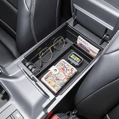 RUNROAD Center Console Organizer Tray Compatible with 2026 Nissan Sentra Accessories, Armrest Tray for Sentra S SV SR SL Middle Console Dividers Secondary Storage Box Secret Compartment Coin Holder