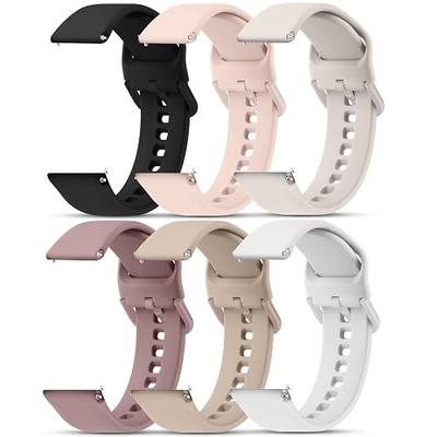 Meliya Veryfit Smart Watch Bands for IDW13, IDW16, IDW19 Smartwatch, 6 Pack Soft Silicone Sport Band for Fitpolo IDW13/Woneligo W13/FITVII HM57, ENOMIR/TOOBUR/MILOUZ/Gydom/Faweio/Veryfit IDW19
