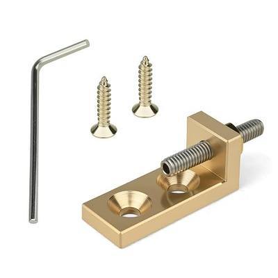 Brass Tremolo Stabilizer for Floyd Rose and Other Floating Bridges (FMTS) - Tremolo Bridge Stabilizer Kit for Enhanced Tuning Stability.