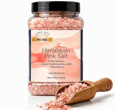 ORYCO Himalayan Pink Salt Coarse Grain, 5 lb (80 oz) | Natural Mineral Salt for Cooking, Brining, Grilling, BBQ, Pickling & Grinder Refill | Kosher Certified, Non-GMO